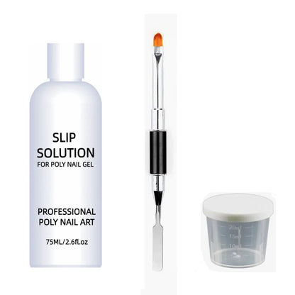 Nail Slip Solution 75ml – Poly Gel & UV Gel Extension Liquid