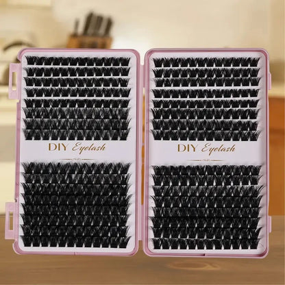 Individual Eyelash Extension Kit — D-Roll, 384 Pcs