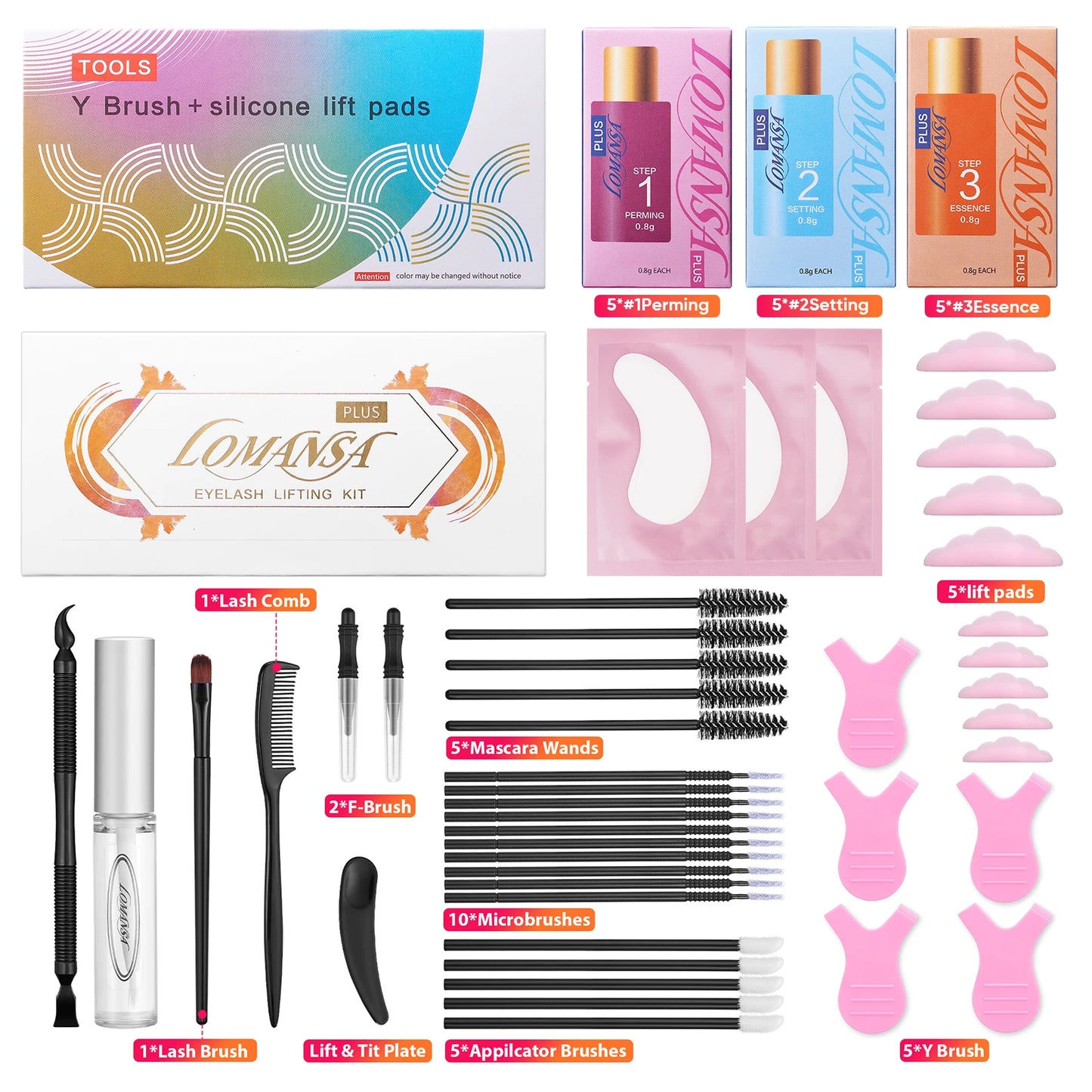 Lomansa Lash Lift Kit — Lasts 6–8 Weeks