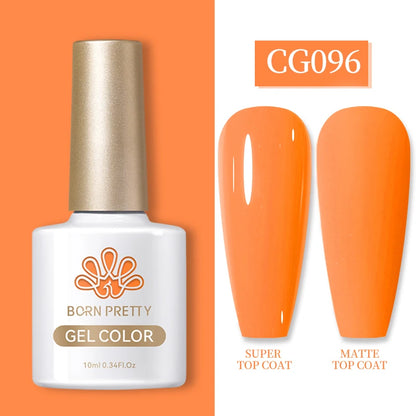 BORN PRETTY Gel Nail Polish — 130 Colors, Semi-Permanent UV/LED Gel Varnish