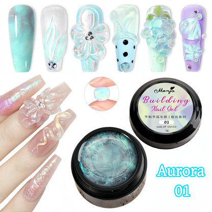 3D Nail Gel – Hard Non-Sticky Overlay for Shapes & Bows