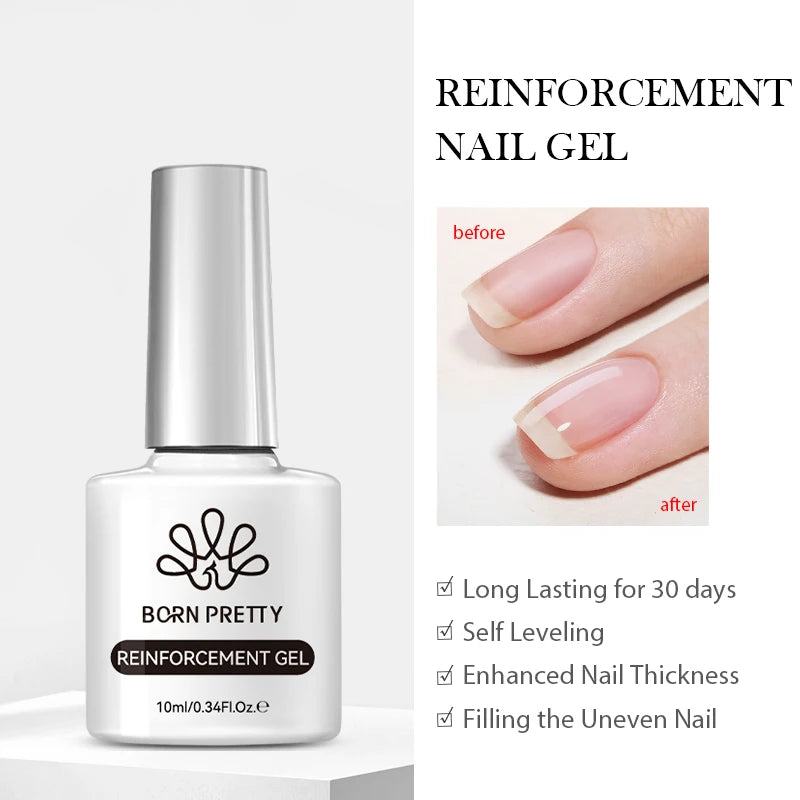 BORN PRETTY Gel Nail Polish — 130 Colors, Semi-Permanent UV/LED Gel Varnish