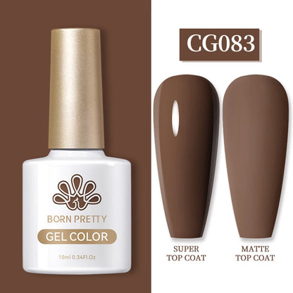 BORN PRETTY Gel Nail Polish — 130 Colors, Semi-Permanent UV/LED Gel Varnish