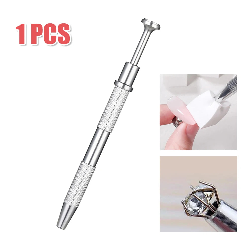 Nail Gradient Sponge Set with Grab Pen & Clip – Manicure Color Blending Tool