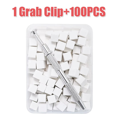 Nail Gradient Sponge Set with Grab Pen & Clip – Manicure Color Blending Tool