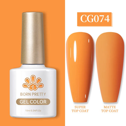 BORN PRETTY Gel Nail Polish — 130 Colors, Semi-Permanent UV/LED Gel Varnish