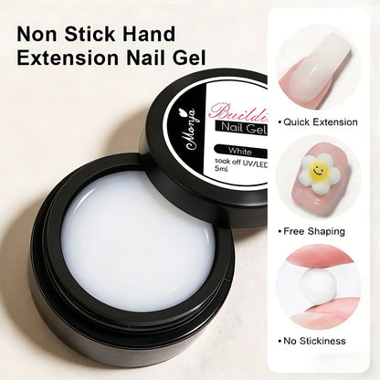 3D Nail Gel – Hard Non-Sticky Overlay for Shapes & Bows