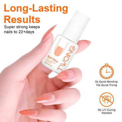 Nail Glue – Fast Dry Rhinestone & Press-On Nail Adhesive