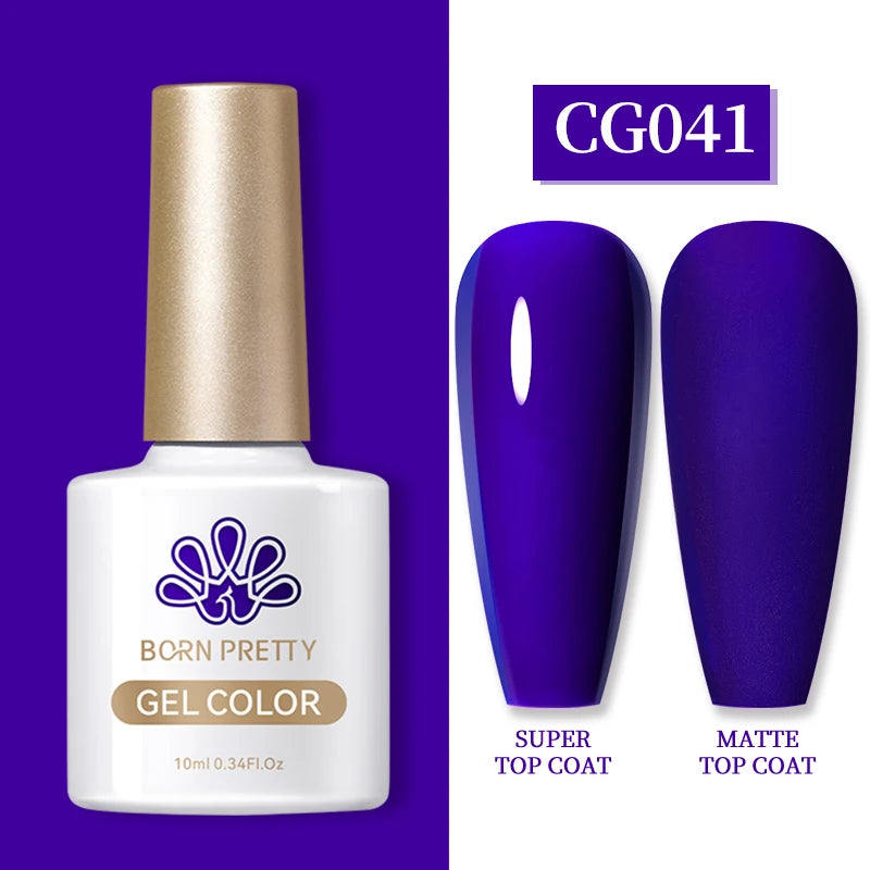 BORN PRETTY Gel Nail Polish — 130 Colors, Semi-Permanent UV/LED Gel Varnish