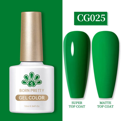 BORN PRETTY Gel Nail Polish — 130 Colors, Semi-Permanent UV/LED Gel Varnish