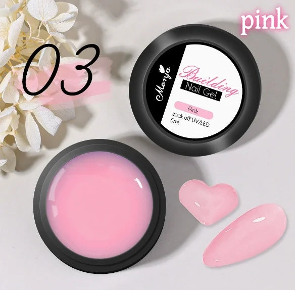 3D Nail Gel – Hard Non-Sticky Overlay for Shapes & Bows