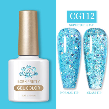 BORN PRETTY Gel Nail Polish — 130 Colors, Semi-Permanent UV/LED Gel Varnish