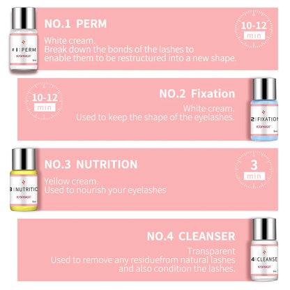 ICONSIGN Upgraded Lash Lift Kit — Lasts 6–8 Weeks