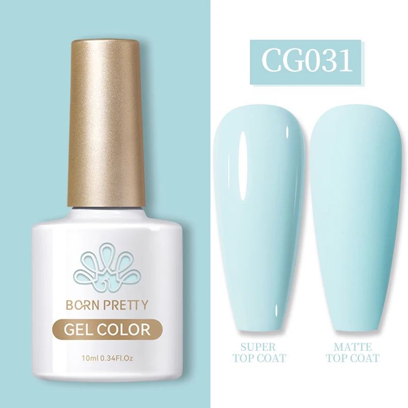 BORN PRETTY Gel Nail Polish — 130 Colors, Semi-Permanent UV/LED Gel Varnish