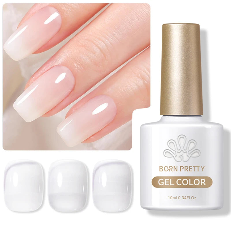 BORN PRETTY Gel Nail Polish — 130 Colors, Semi-Permanent UV/LED Gel Varnish