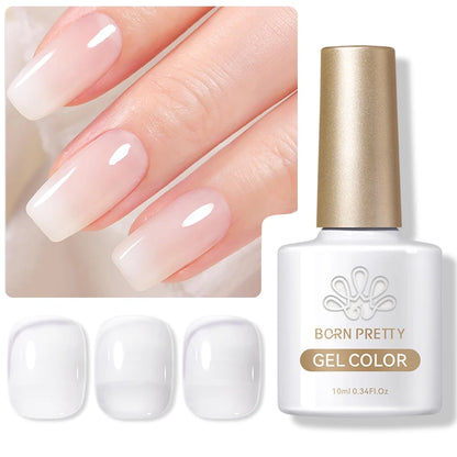 BORN PRETTY Gel Nail Polish — 130 Colors, Semi-Permanent UV/LED Gel Varnish
