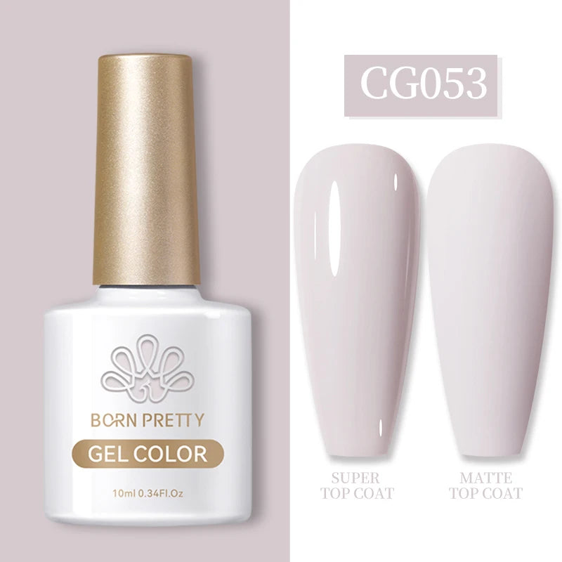 BORN PRETTY Gel Nail Polish — 130 Colors, Semi-Permanent UV/LED Gel Varnish