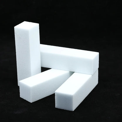 Nail Art Buffer Grinder Buffing Block White Nail File For Pedicure Tips Manicure Care Sponge Buffer Gel Polish Accessories Tools