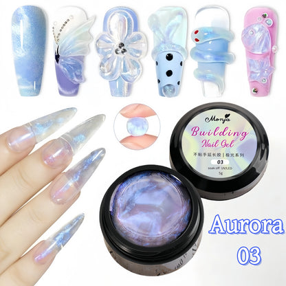 3D Nail Gel – Hard Non-Sticky Overlay for Shapes & Bows
