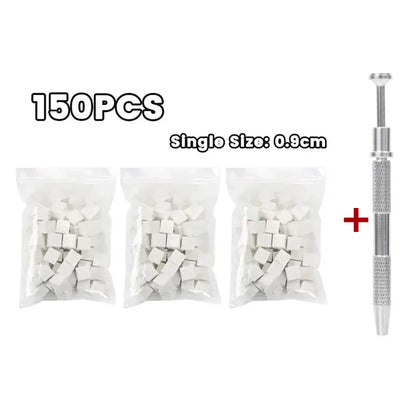 Mini Square Nail Art Sponge with 4 Claws Nail Sponge Metal Grabber Set Multipurpose Blush Gradient Sponges Beauty Manicure Tools