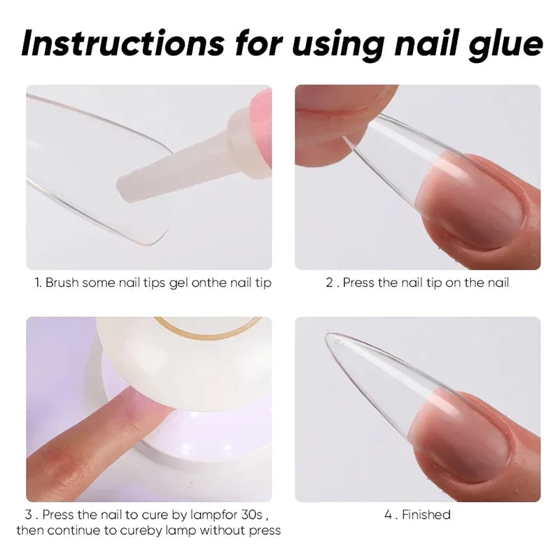 Nail Glue Set – Super Strong Long Lasting for Press-On Nails