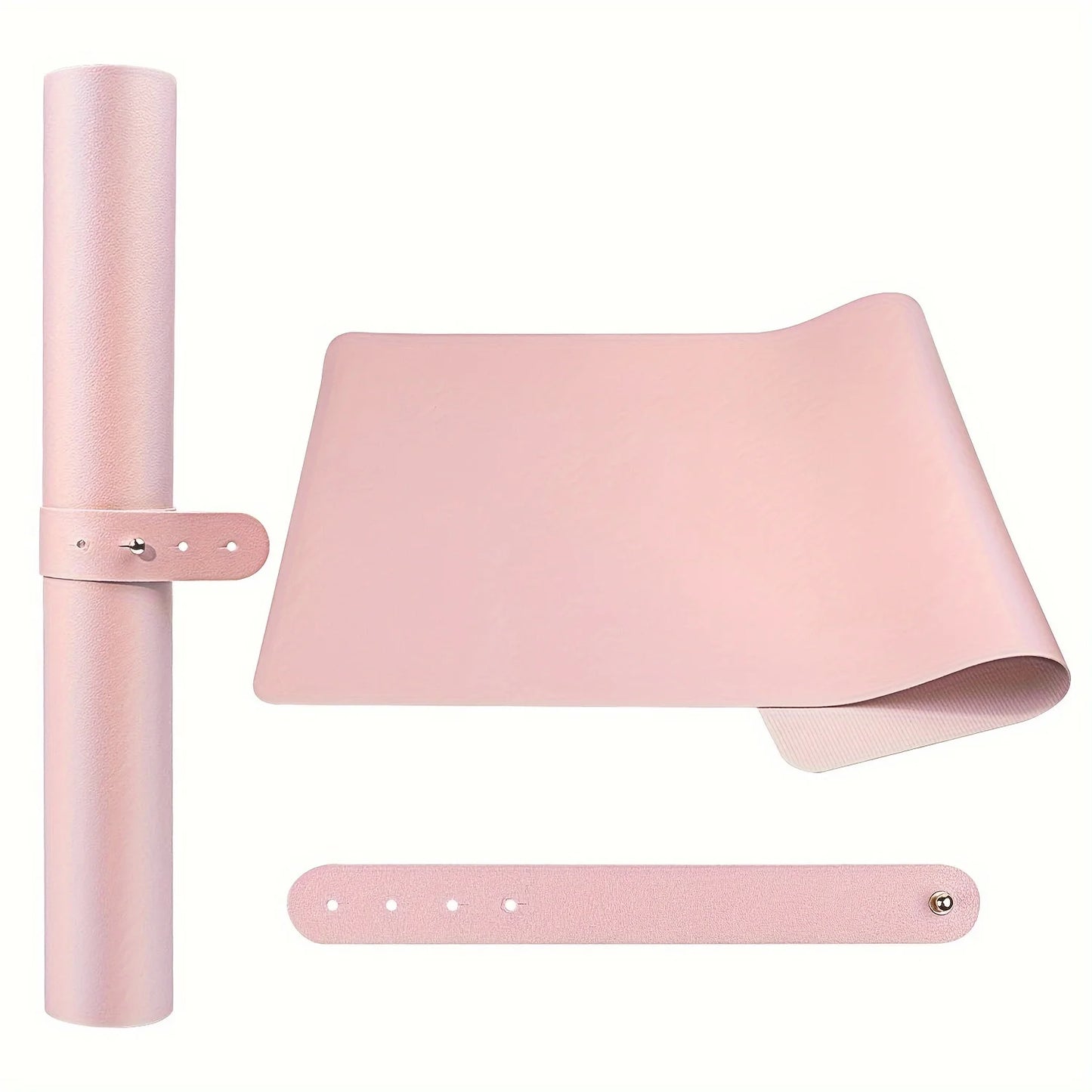 Nail Art Table Mat – Foldable Leather Desk Mat with Armrest