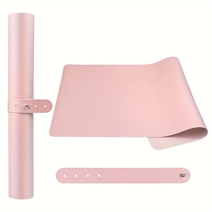 Nail Art Table Mat – Foldable Leather Desk Mat with Armrest