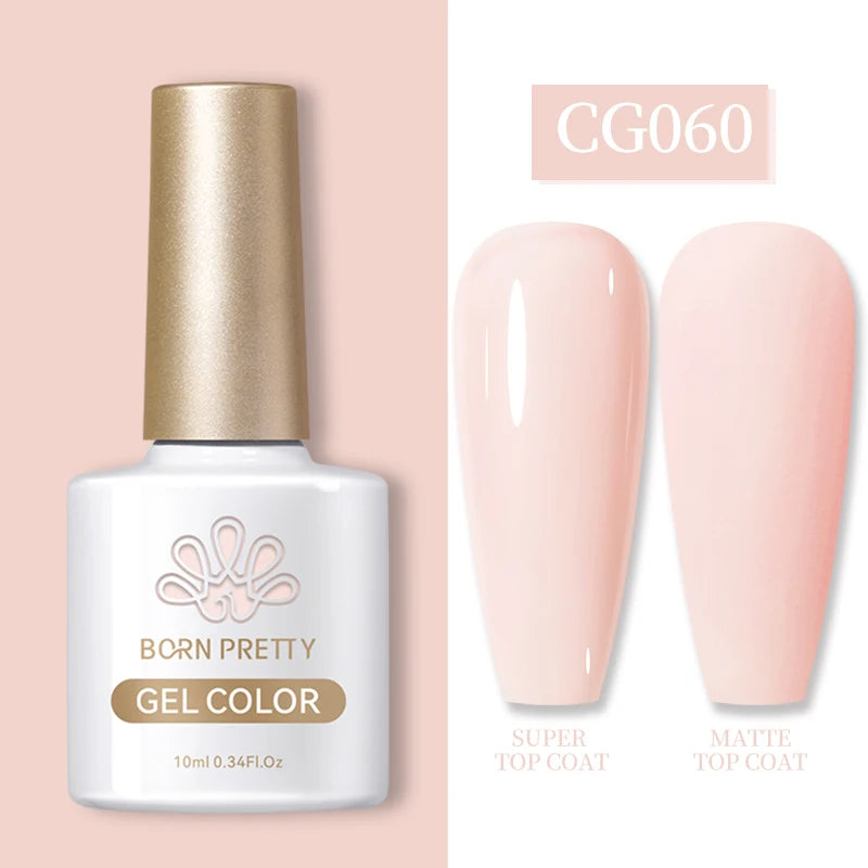 BORN PRETTY Gel Nail Polish — 130 Colors, Semi-Permanent UV/LED Gel Varnish