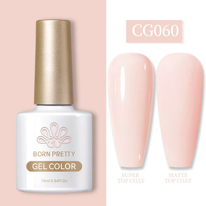 BORN PRETTY Gel Nail Polish — 130 Colors, Semi-Permanent UV/LED Gel Varnish