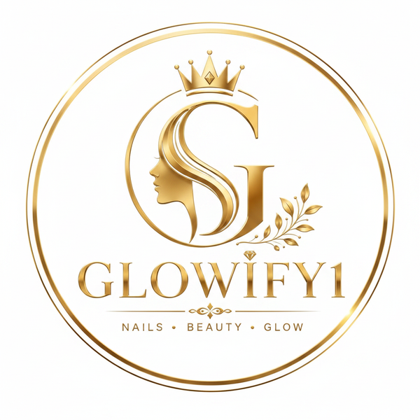 Glowify1 White Gold Logo